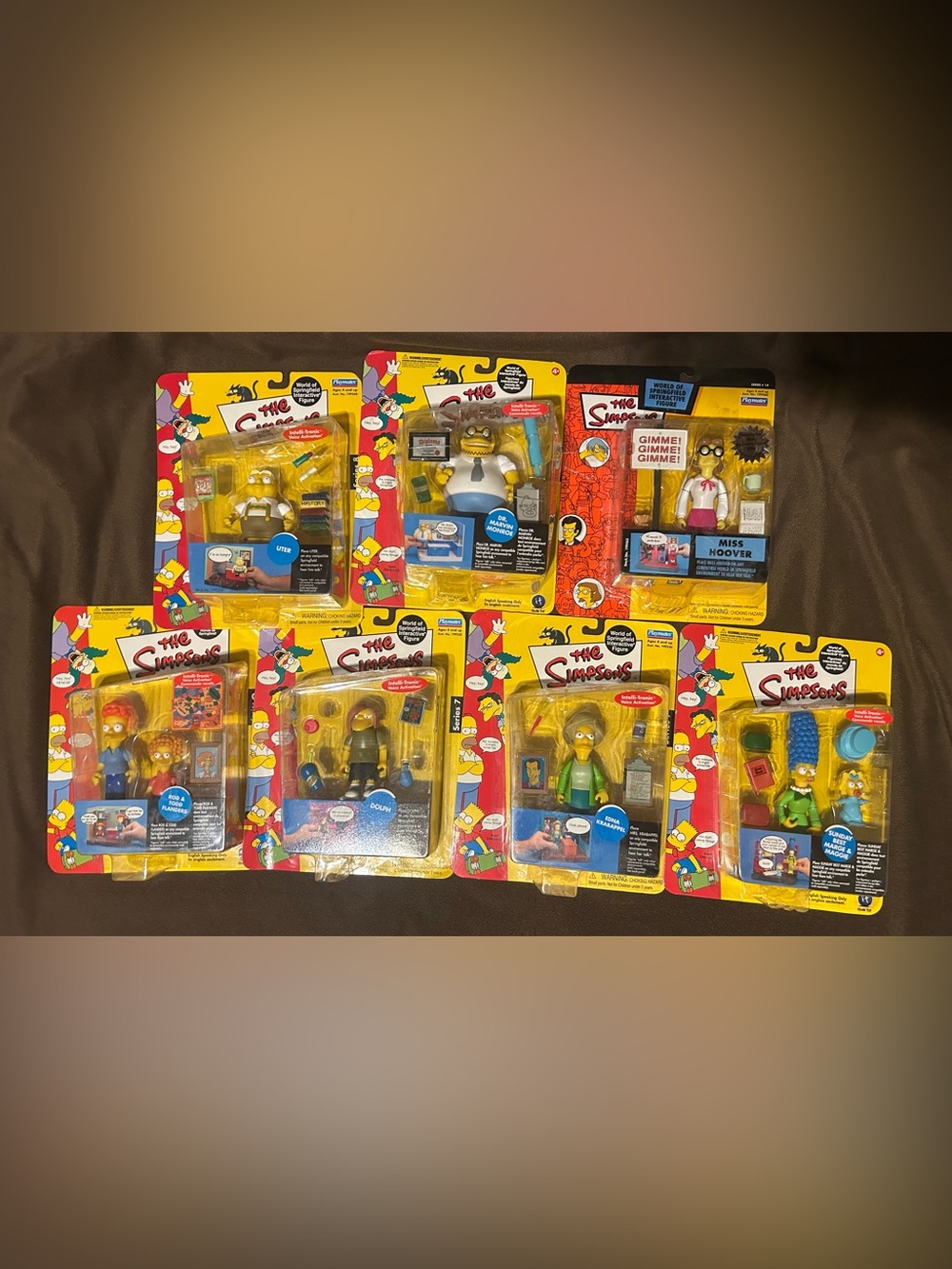 Vintage The Simpsons Large In Box Figurine Collection